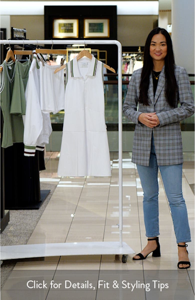 x Veronica Beard Ace Sleeveless Tennis Dress, sales video thumbnail