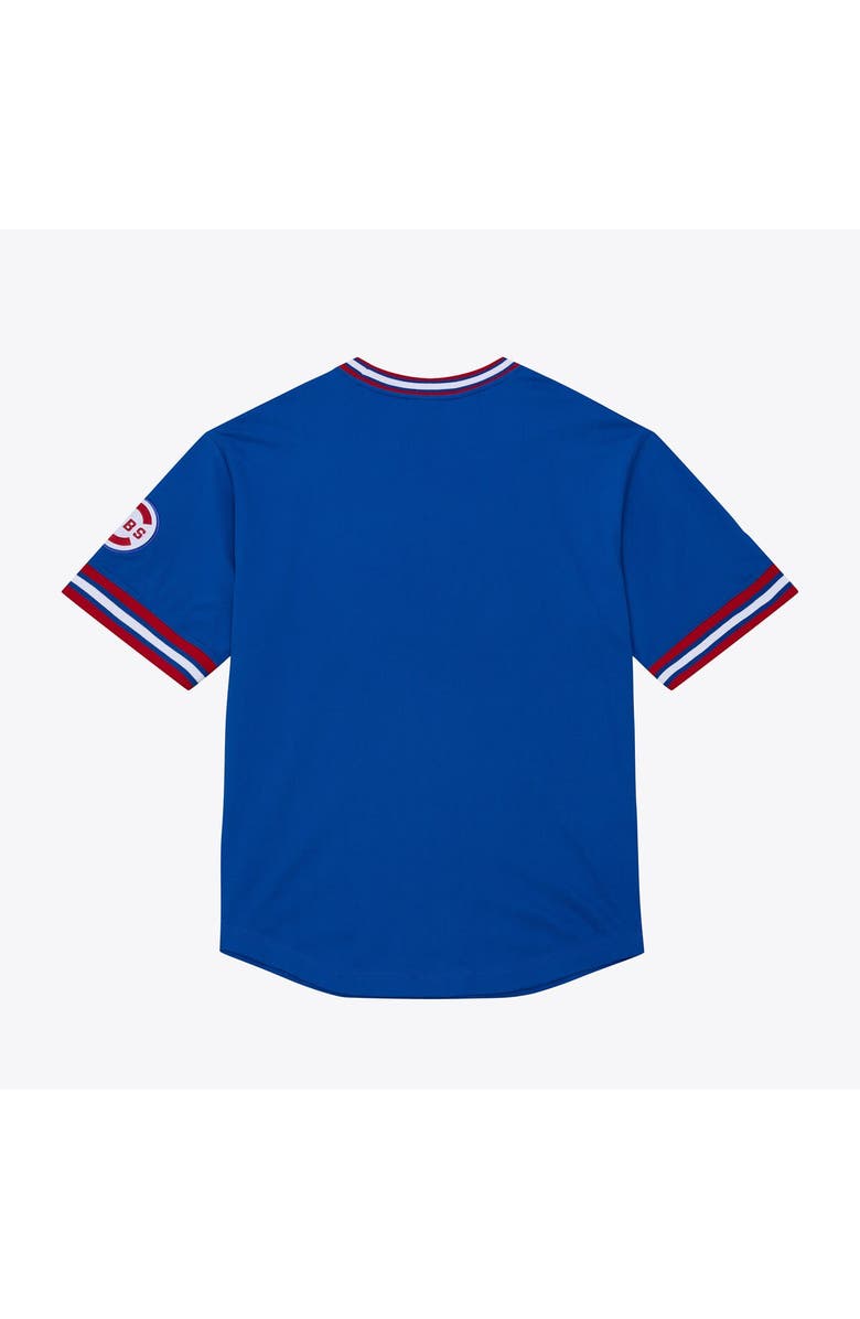 Mitchell & Ness Men's Mitchell & Ness  Royal Chicago Cubs Wild Pitch Ringer T-Shirt, Alternate, color, Royal