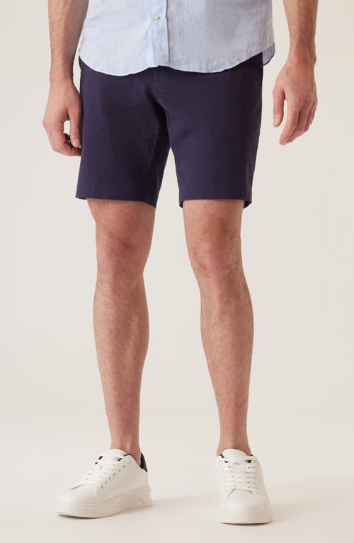 Shop Deke Galaxy Ultra 4x Stretch Twill Bermuda Shorts In Black Navy