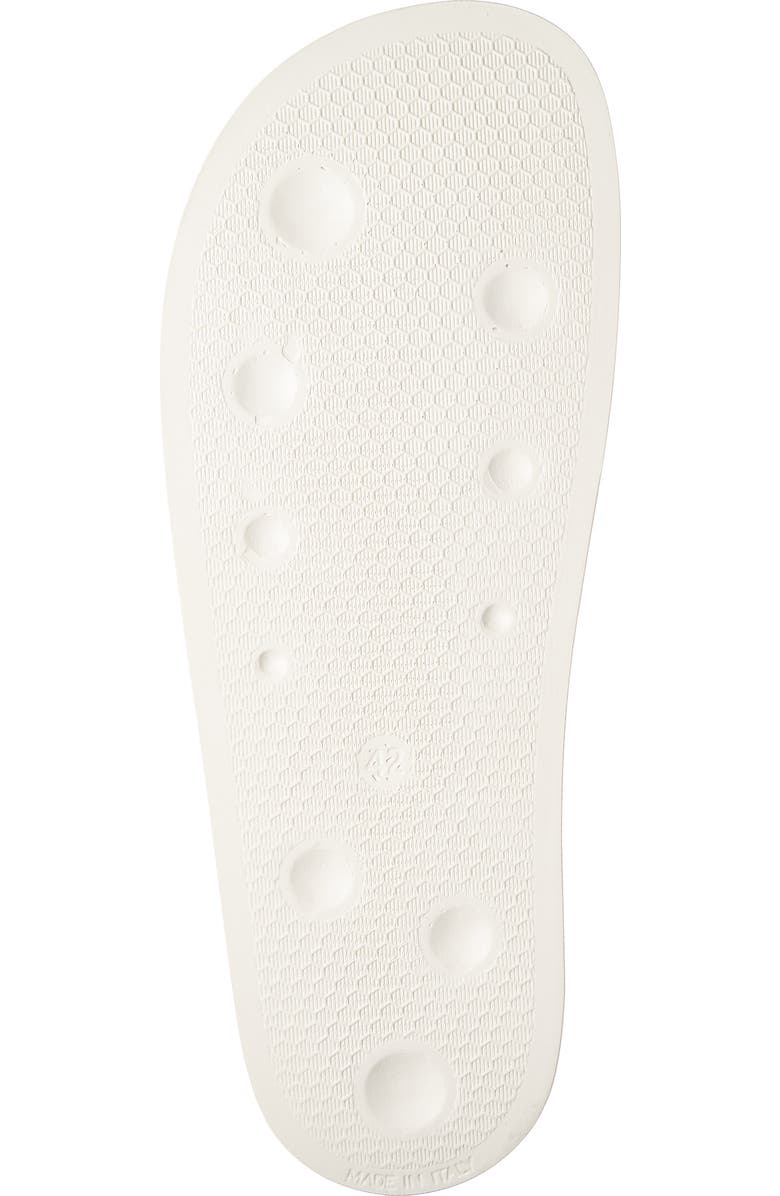 Palm Angels Logo Pool Slide Sandal, Alternate, color, Beige/Black