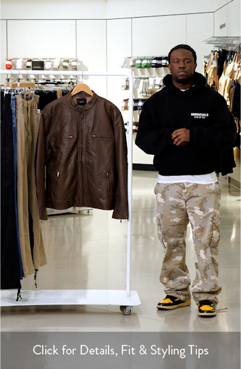 Bonneville Washed Leather Jacket, sales video thumbnail