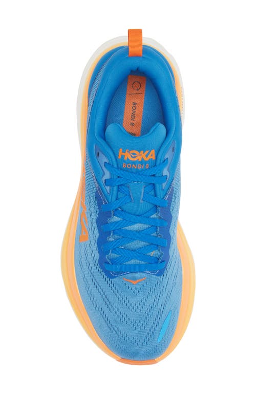 Hoka Bondi 8 Running Shoe In Blue