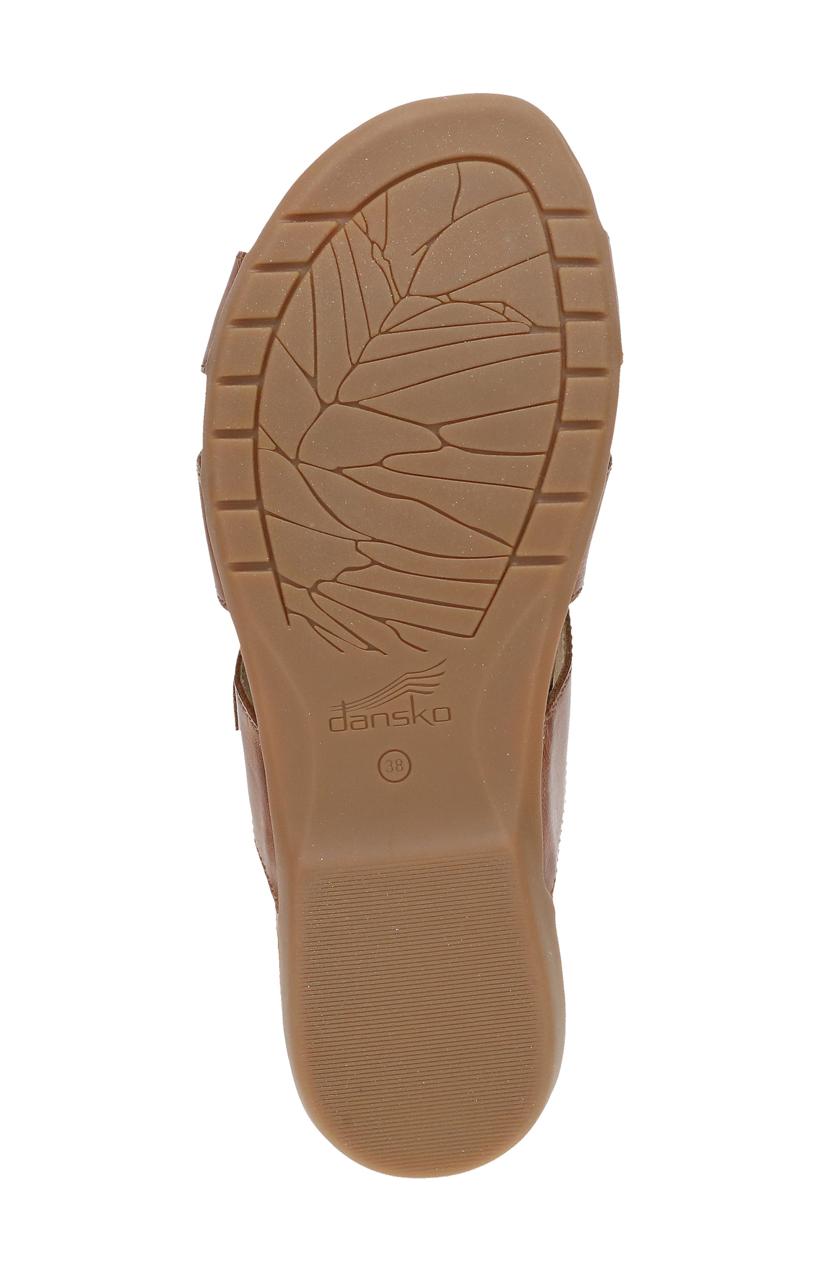 Dansko Regan Slide Sandal, Alternate, color, Toffee