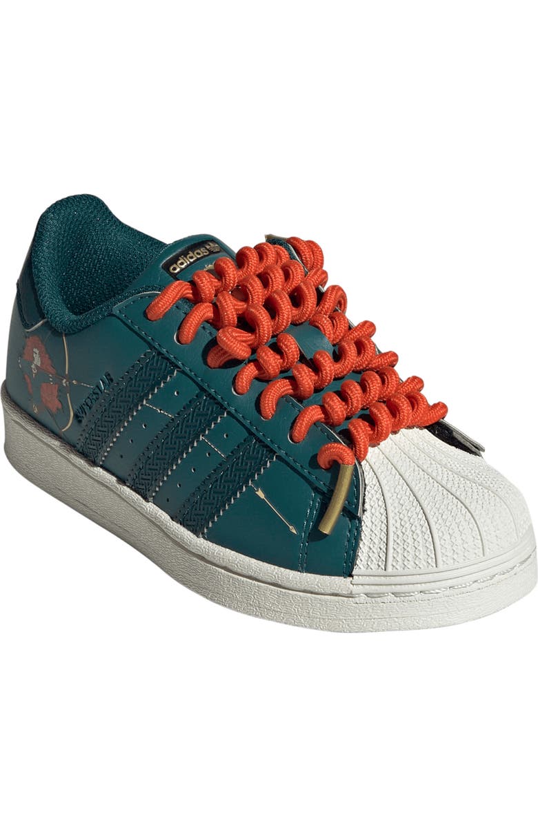 adidas x Disney Kids' Princess Merida Superstar Sneaker, Main, color,