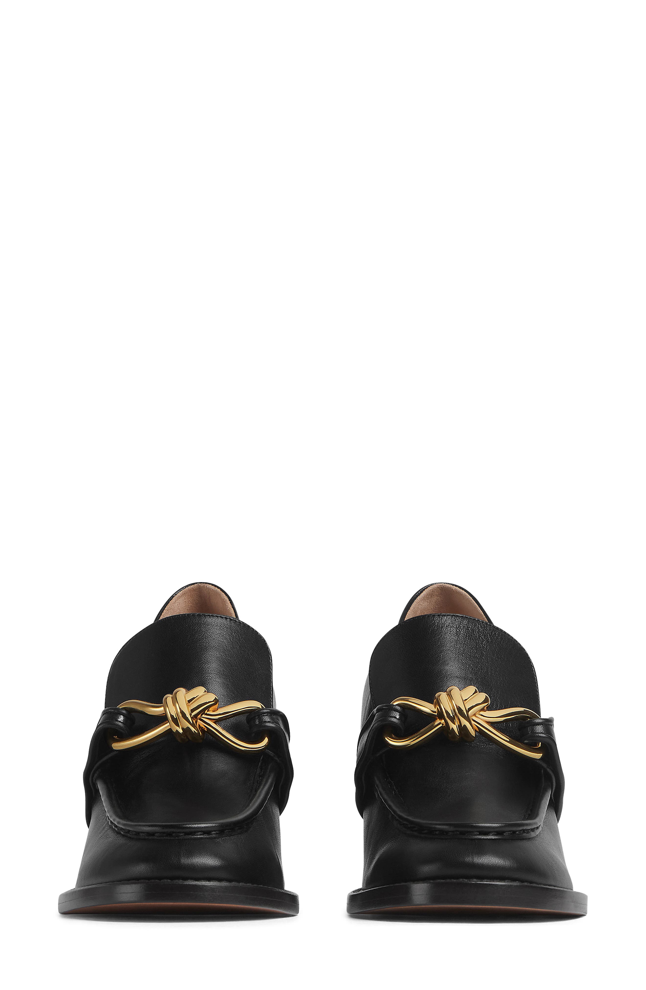 Bottega Veneta Astaire Knot Bit Loafer Pump, Alternate, color, 