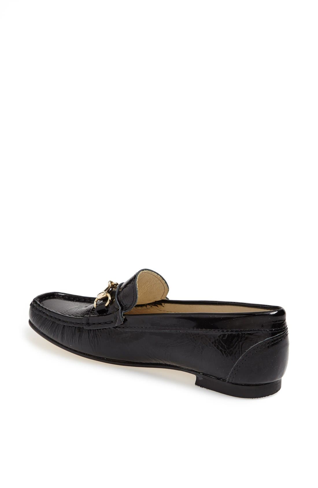 French Sole 'Lecture' Patent Leather Flat, Alternate, color, 