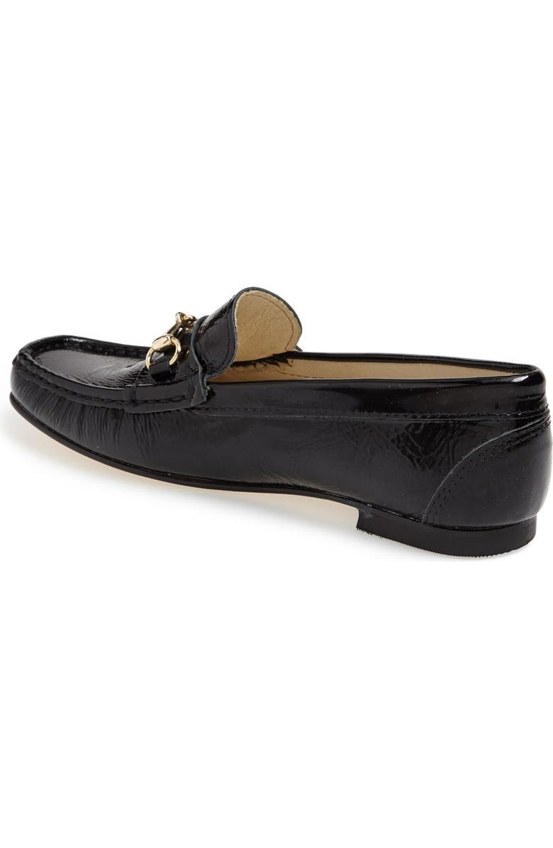 French Sole 'Lecture' Patent Leather Flat, Alternate, color,