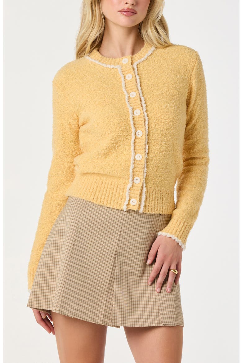 Pleat Plaid Miniskirt, Alternate, color, TAN PLAID