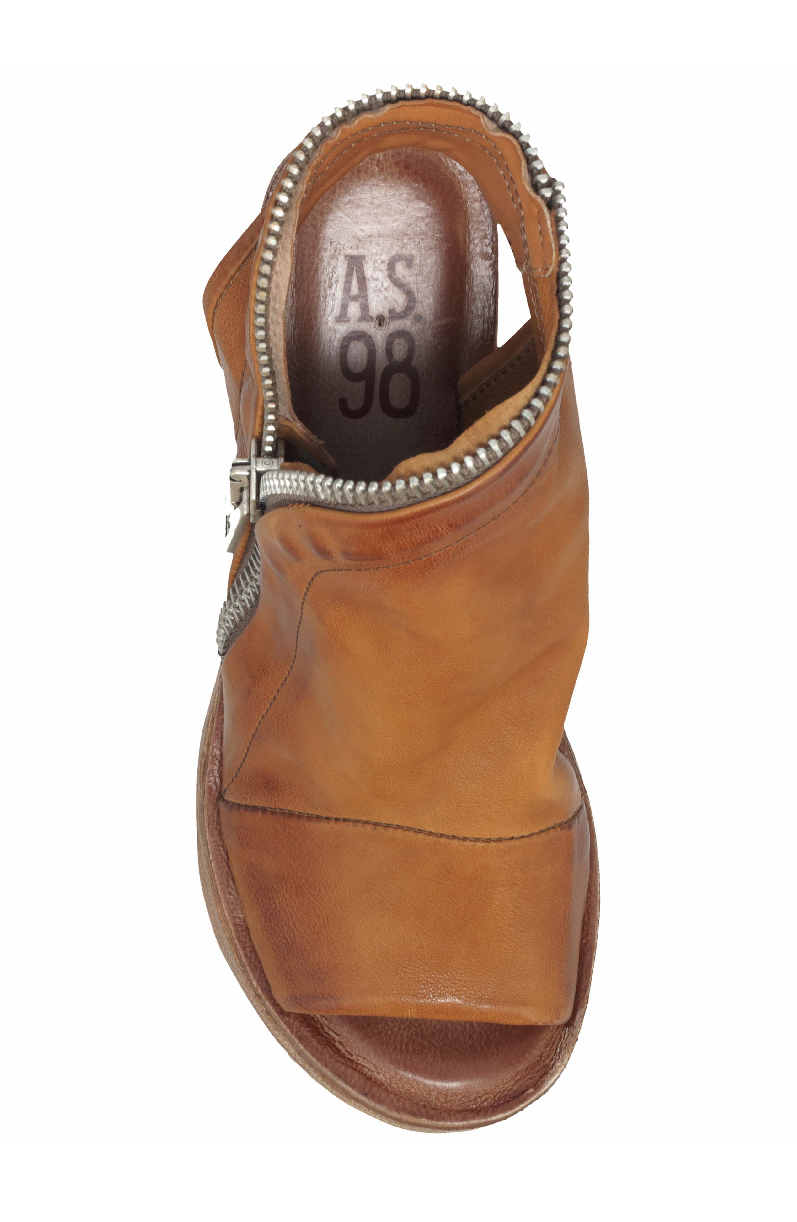 A.S.98 Naylor Platform Wedge Sandal, Alternate, color, Camel