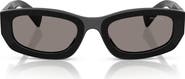 Miu Miu 53mm Irregular Sunglasses