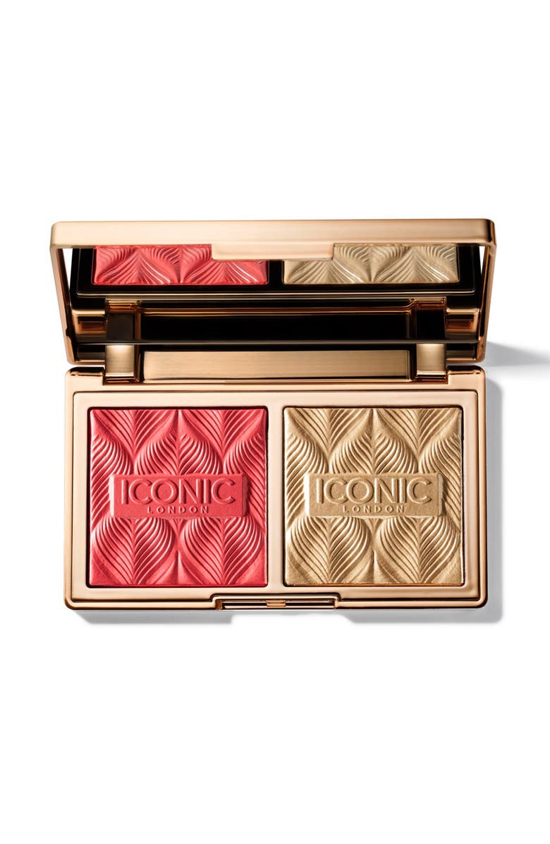 ICONIC LONDON Silk Glow Duo, Main, color, Coral Glow