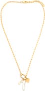 Panacea Cultured Pearl Drop Pendant Necklace