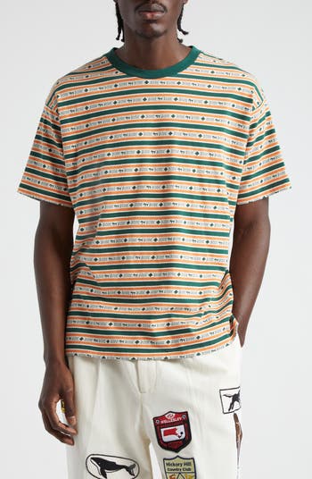 【関税込み】Bode グリーン Scottie ジャカード Tシャツ 関税込み】Bode グリーン Scottie ジャカード Tシャツ (BODE/T