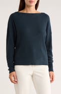 T Tahari Boat Neck Dolman Sleeve Sweater