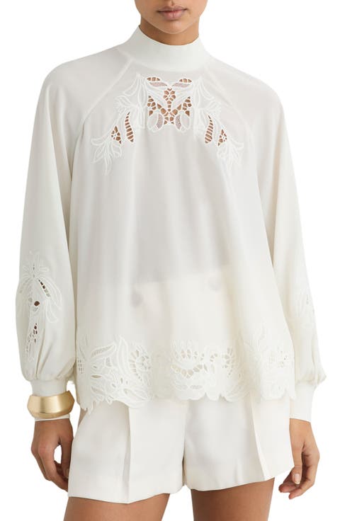 Rae Broderie Anglaise Top