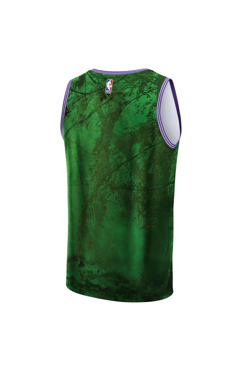 NBA X KIDSUPER Unisex NBA & KidSuper Studios by Fanatics Green Milwaukee Bucks Hometown Jersey, Alternate, color, Green