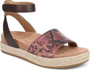 Vionic Yucca Platform Ankle Strap Sandal