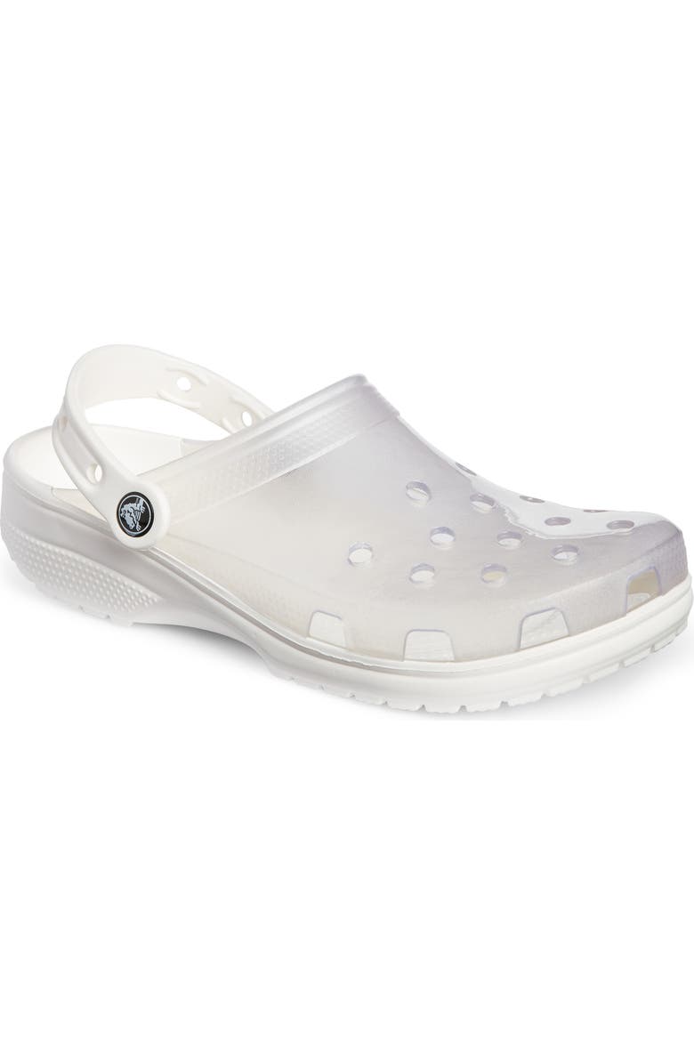 CROCS Translucent Waterproof Clog, Main, color,