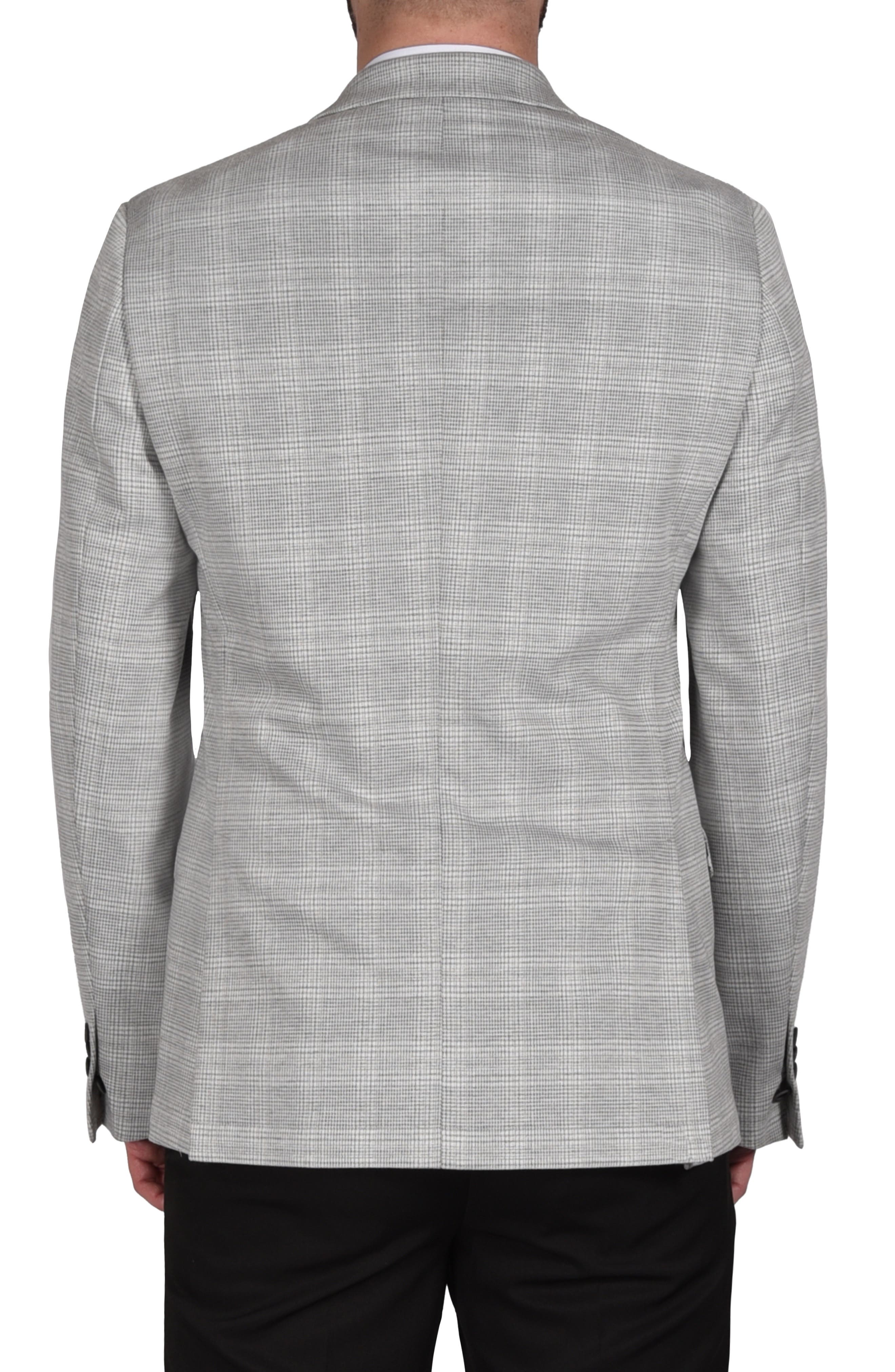 Plaid Knit Sport Coat - image 2