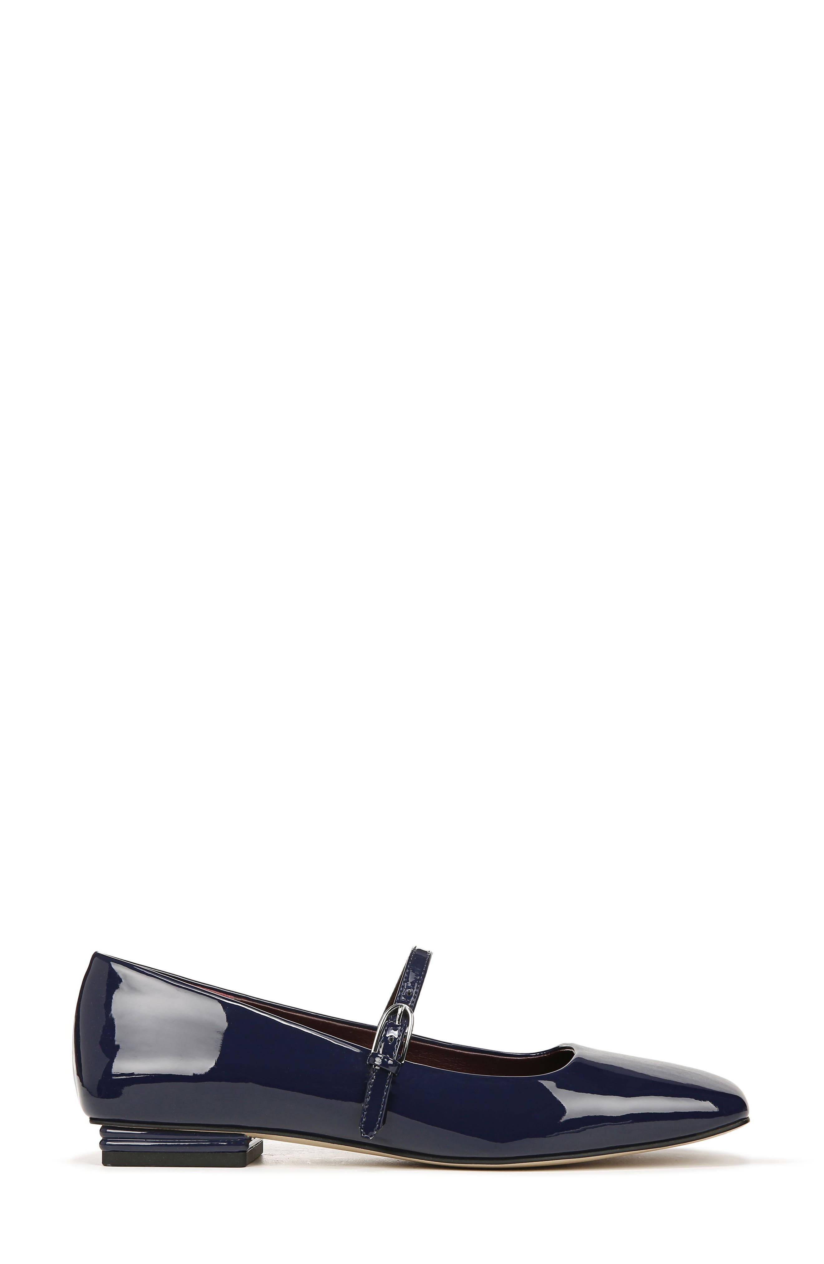 Tinsley Square Toe Mary Jane Flat, Alternate, color, BLUE