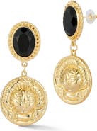 SPHERA MILANO Coin Drop Earrings