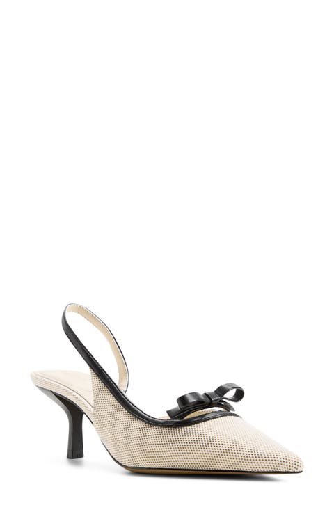 Philipa Slingback Half d'Orsay Pointed Toe Pump (Women)