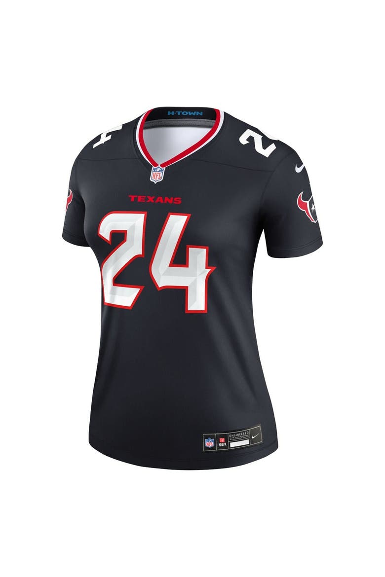 Women's Nike Derek Stingley Jr.  Navy Houston Texans Legend Player Performance Top, Alternate, color, Navy