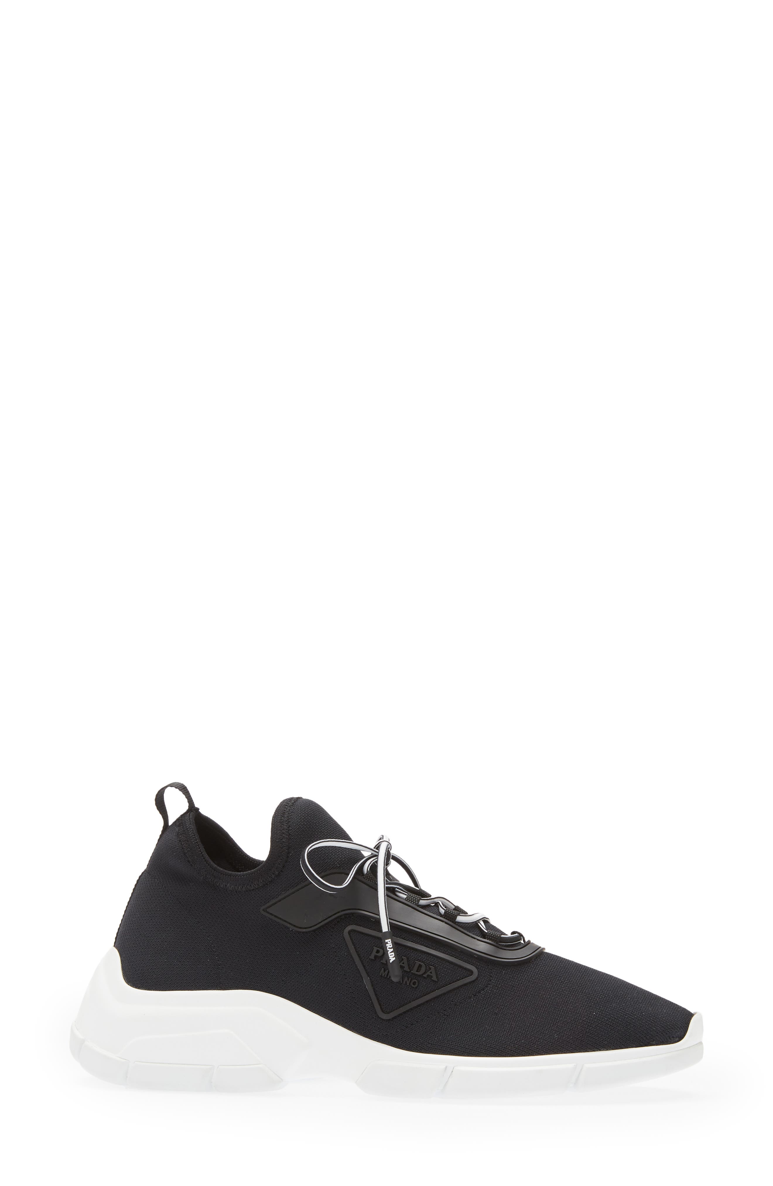 Prada Updated XY Lace-up Sneaker, Alternate, color, 