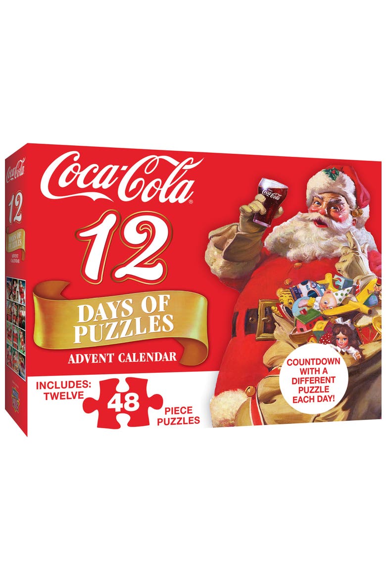 12 Days of Coca-Cola Jigsaw Puzzles, Main, color, Multicolor