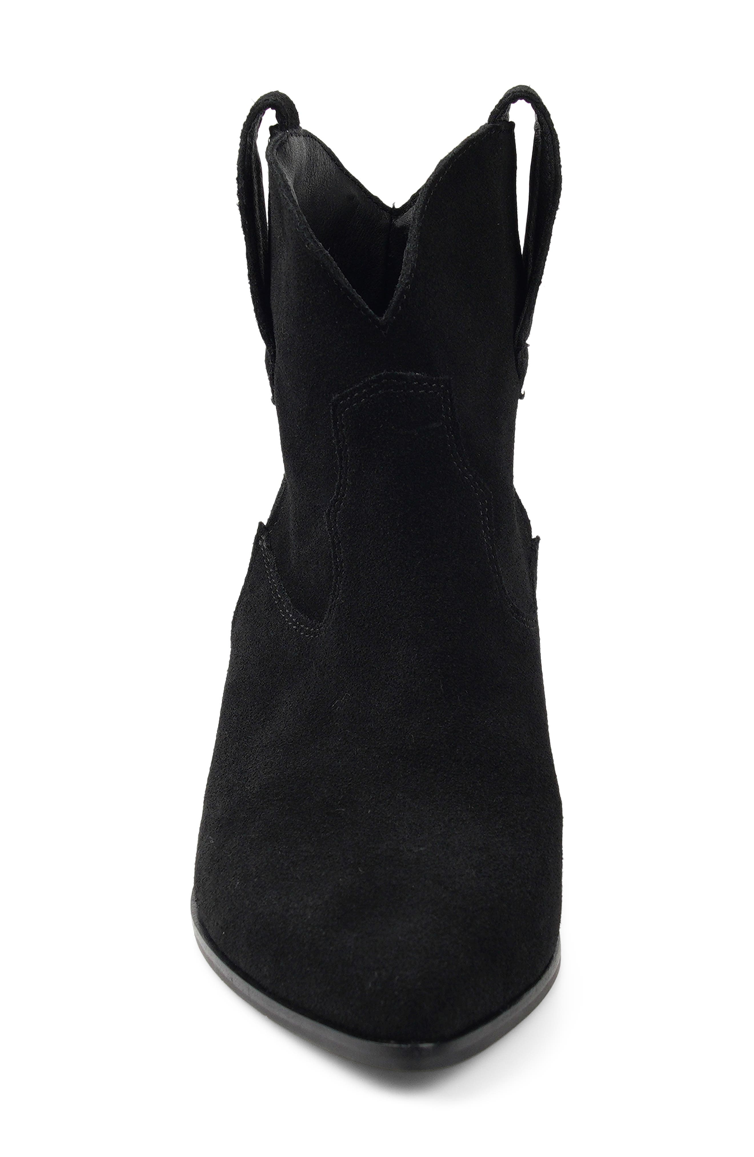 Artisan Crafted By Zigi Izzy Western Boot, Alternate, color, Black Suede