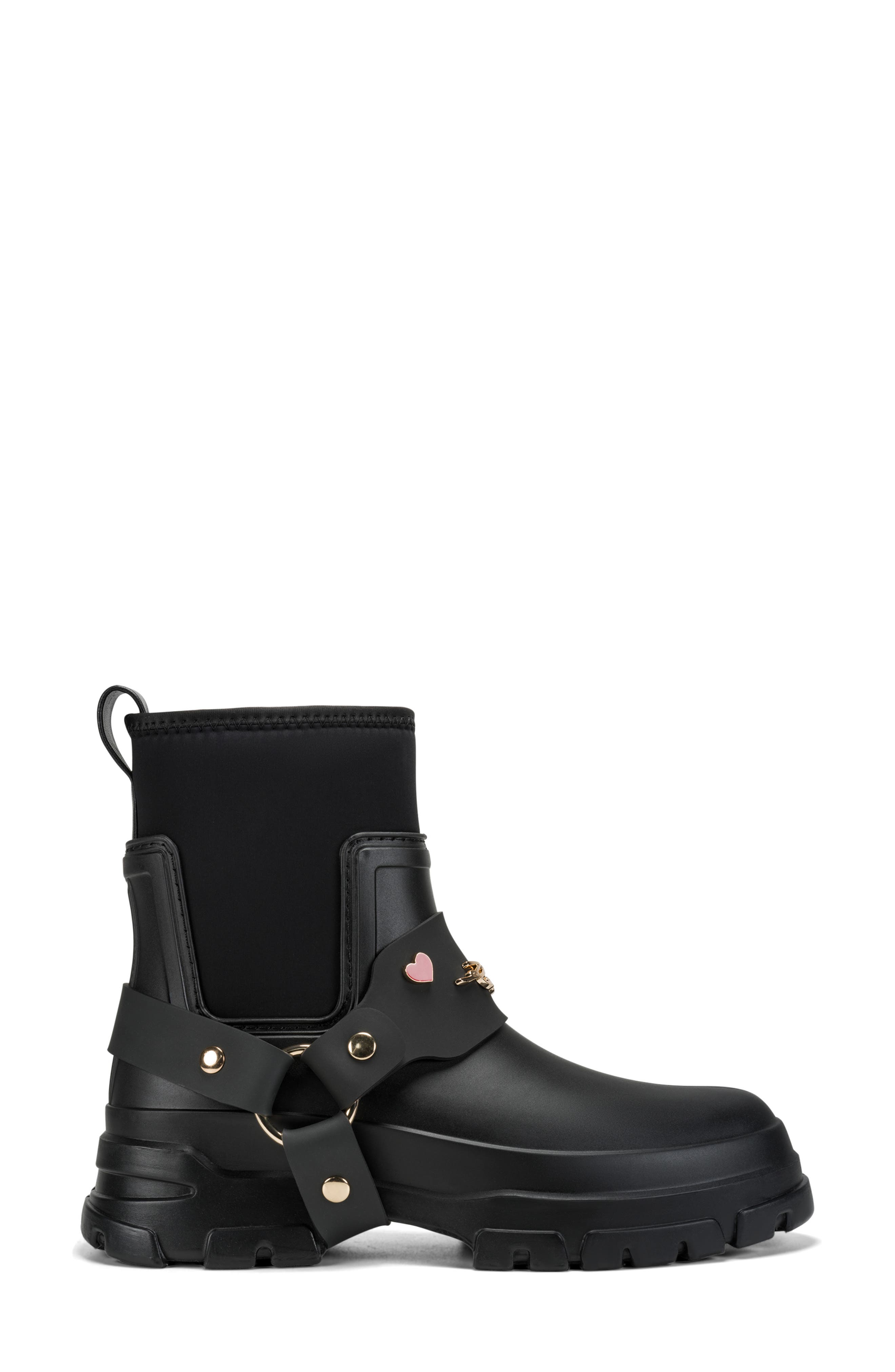 Rivenna Rain Bootie, Alternate, color, BLACK