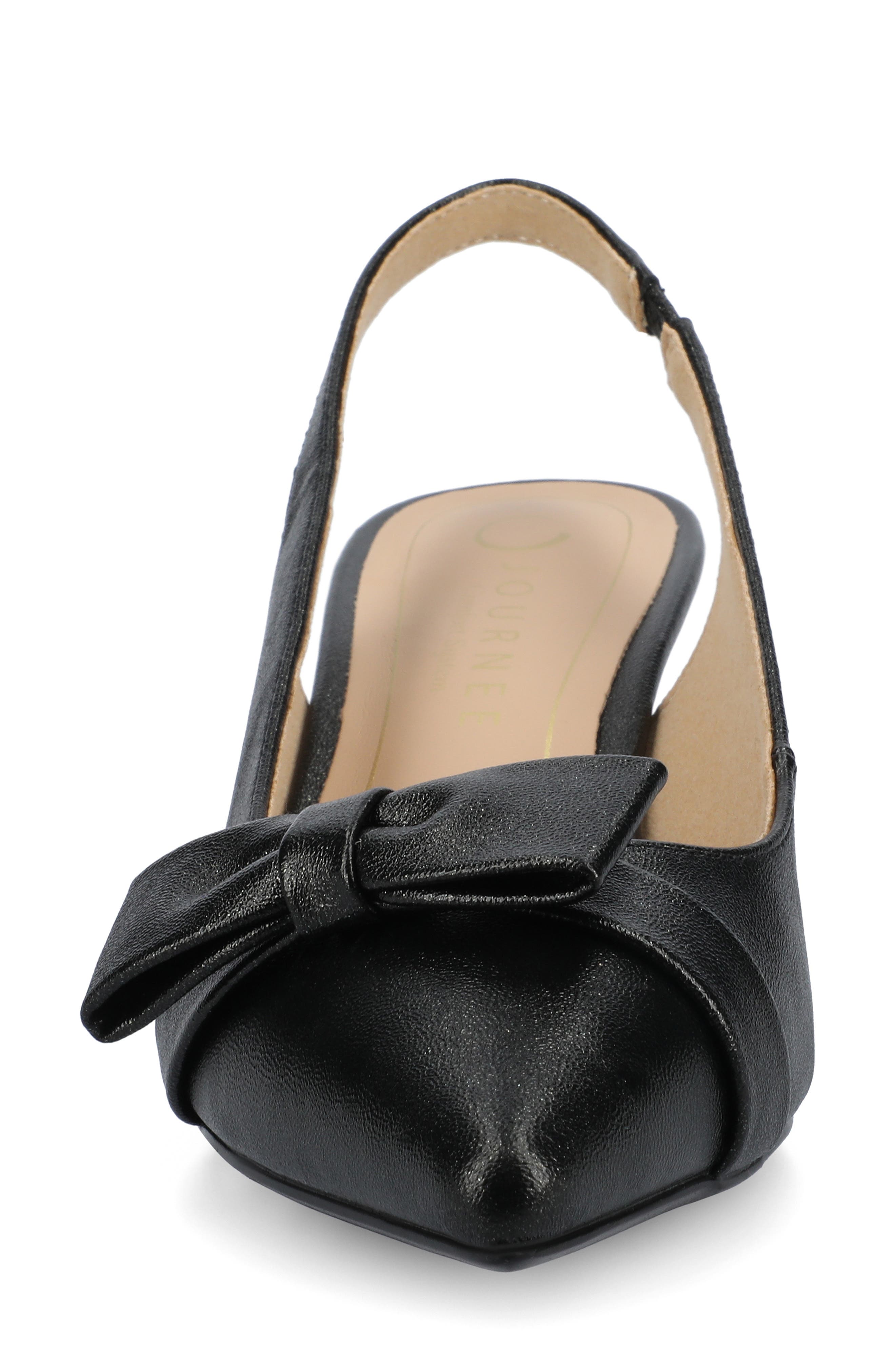 Paloma Slingback Pump, Alternate, color, BLACK/SPARKLE