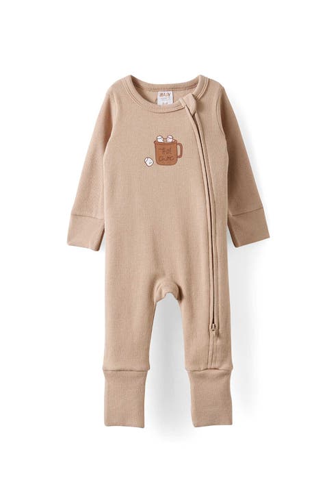 Growie Long Sleeve Zip All In One Romper