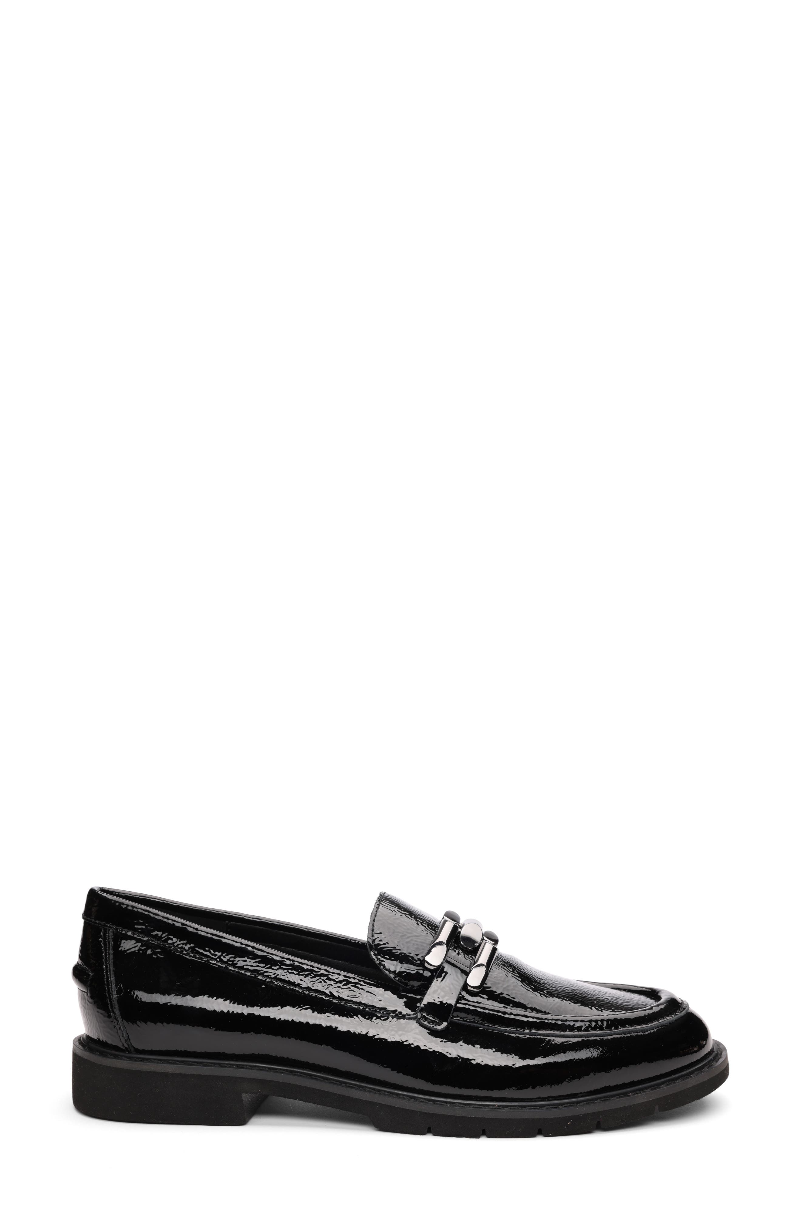 Sanctuary Whitney Bit Loafer, Alternate, color, Black
