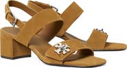 Tory Burch Turnlock Block Heel Slingback Slide Sandal