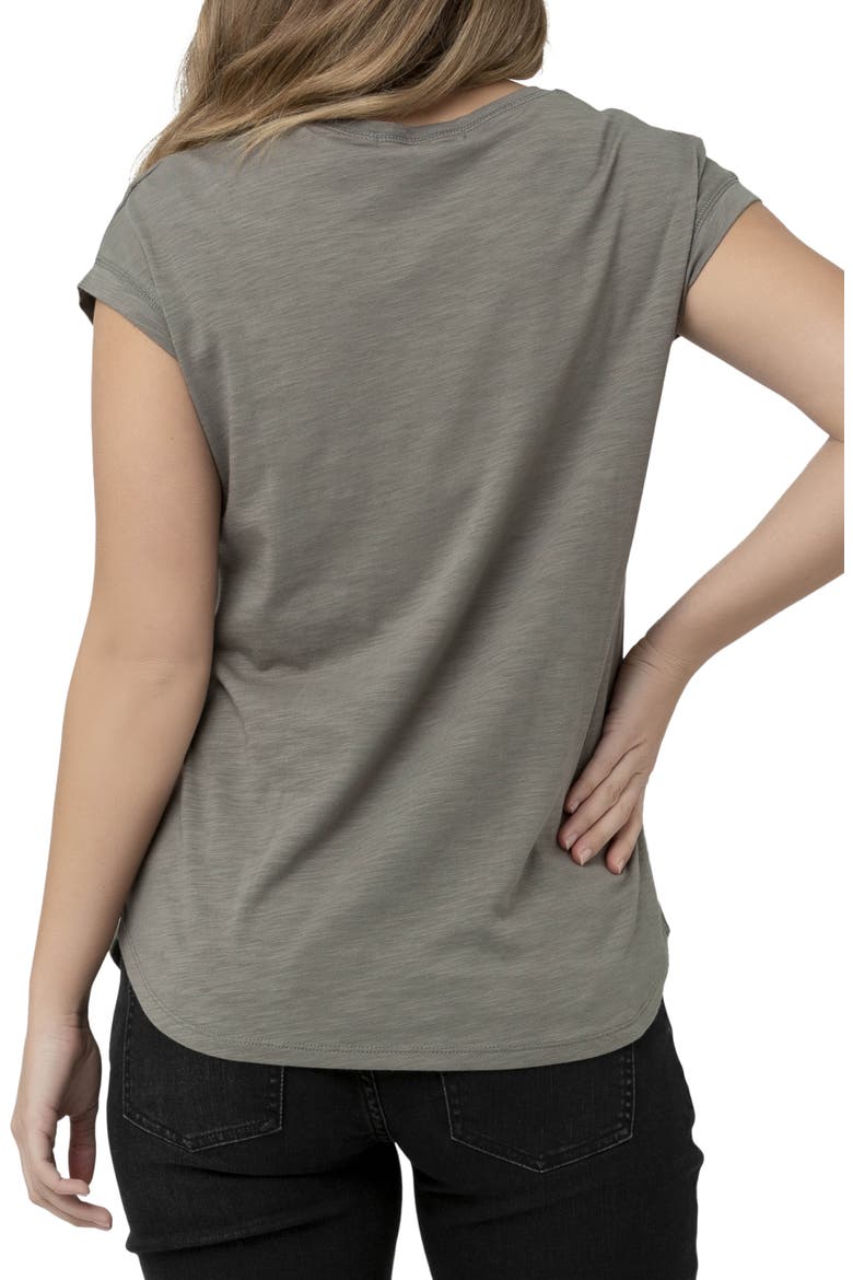 Richie Nursing Shirt, Alternate, color, MOSS
