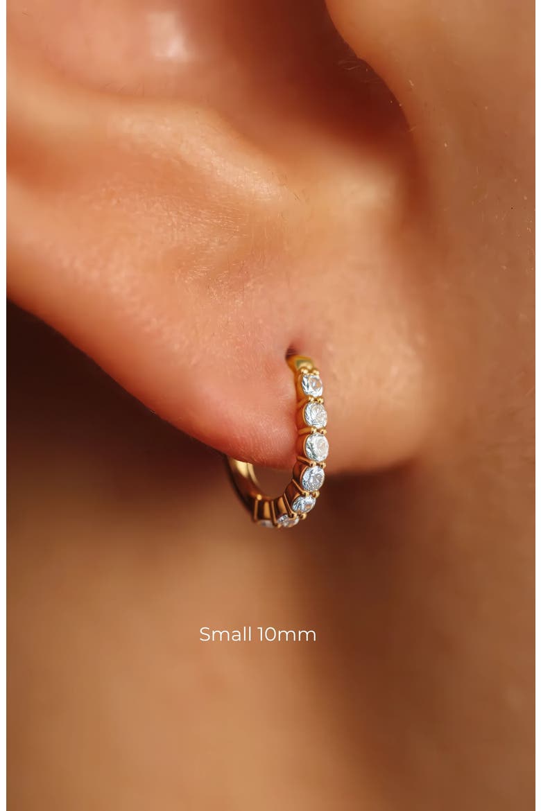 The Big-O Hoops, Alternate, color, White Gold