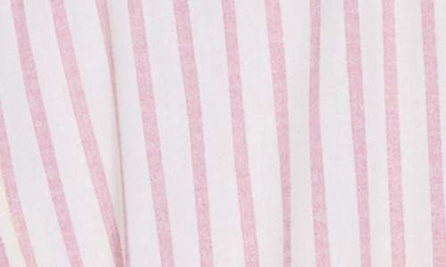 Zoe And Claire Striped Belted Shirtdress