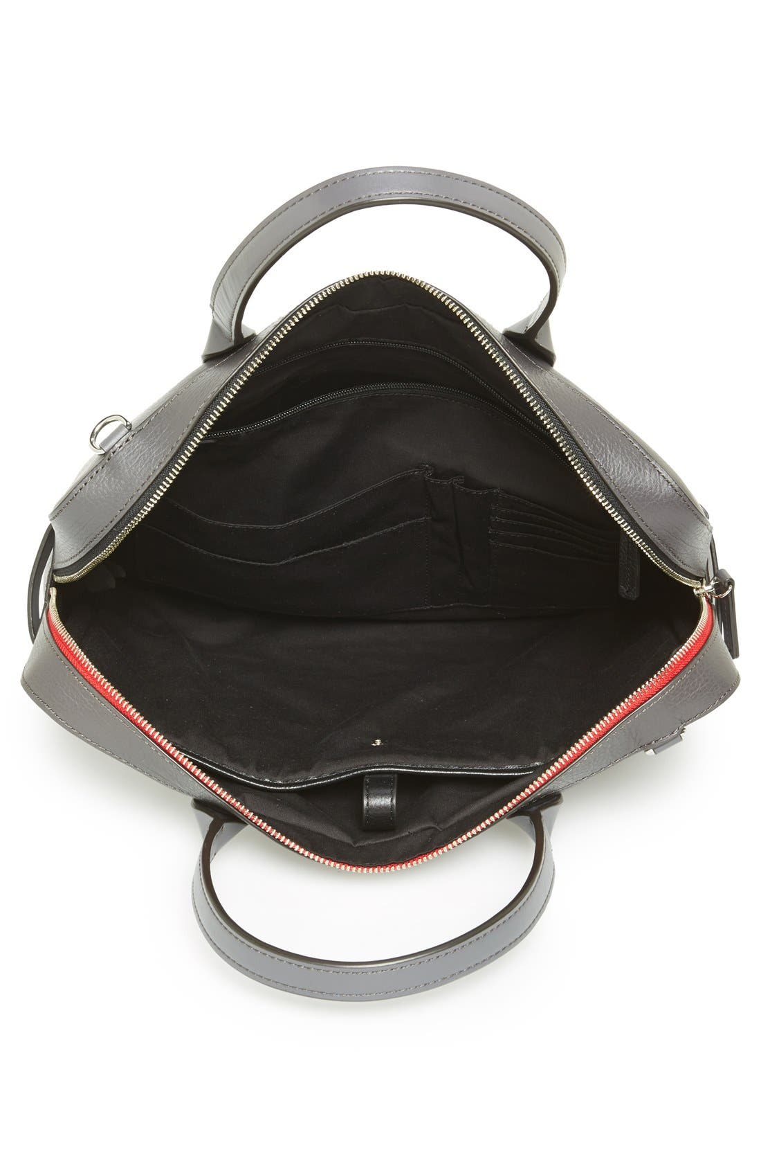 Ben Minkoff 'Fulton' Briefcase, Alternate, color, NEW GREY