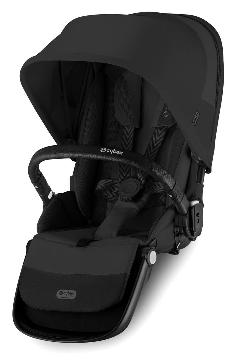 Gazelle S Second Seat, Main, color, MOON BLACK