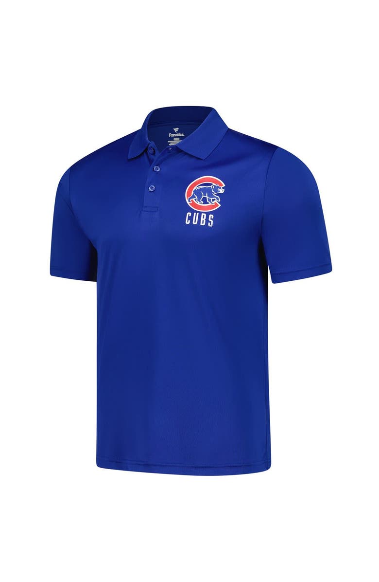 FANATICS Men's Fanatics Royal Chicago Cubs Team Logo Polo, Alternate, color, Royal