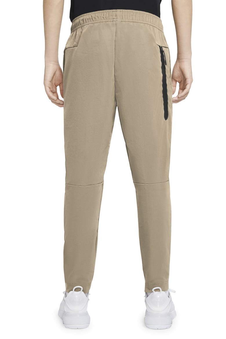 Sportswear Woven Drawstring Pants, Alternate, color, GRAIN/ BLACK