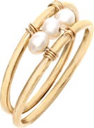 KOZAKH Elana Cultured Pearl Ring