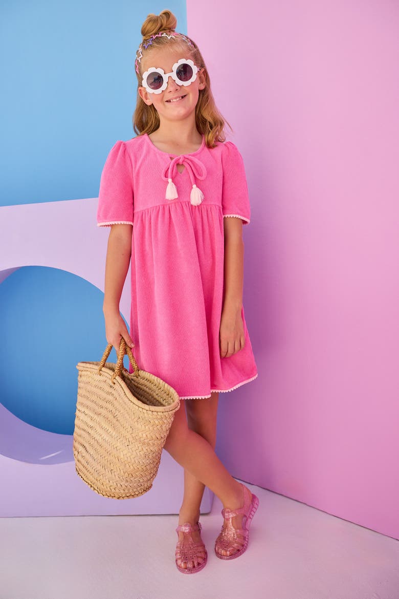 Kids' Riviera Dress, Alternate, color, Hot Pink