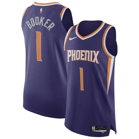 Men's Nike Devin Booker Purple Phoenix Suns Authentic Jersey - Icon Edition