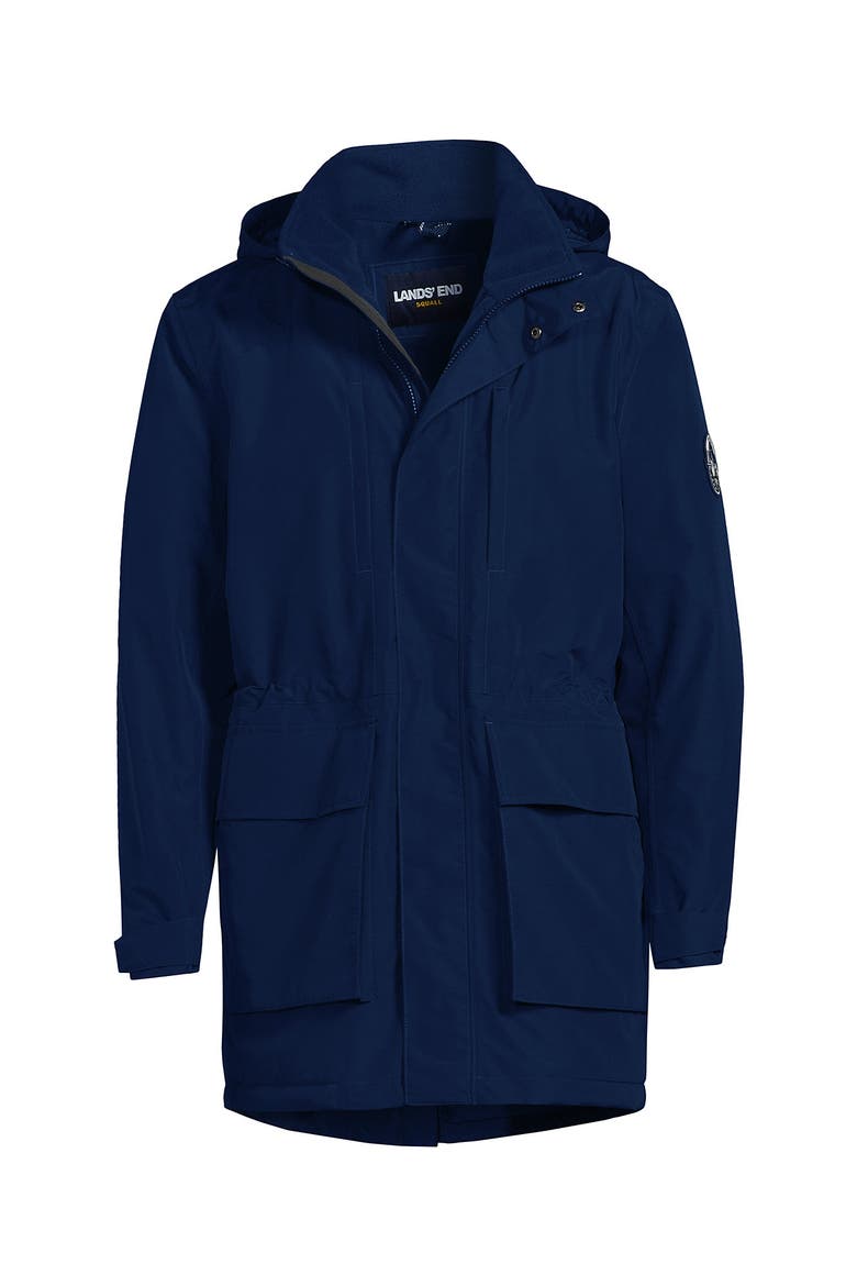 Waterproof Squall Parka, Alternate, color, Deep Sea Navy