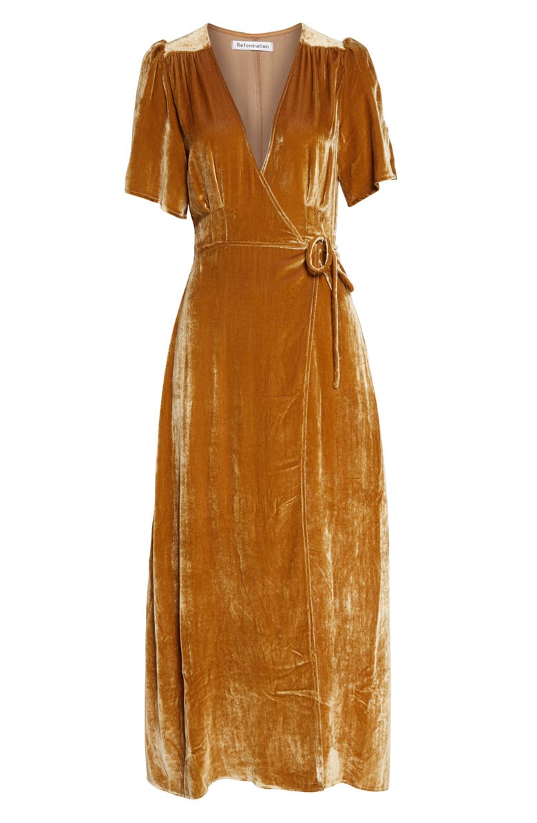 Reformation Tiffany Maxi Dress, Alternate, color, 