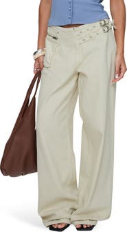 Princess Polly Paltrow Cotton Cargo Pants