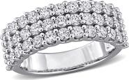 Julianna B. 1-3/4 CTW Lab Grown Diamond Triple Row Ring