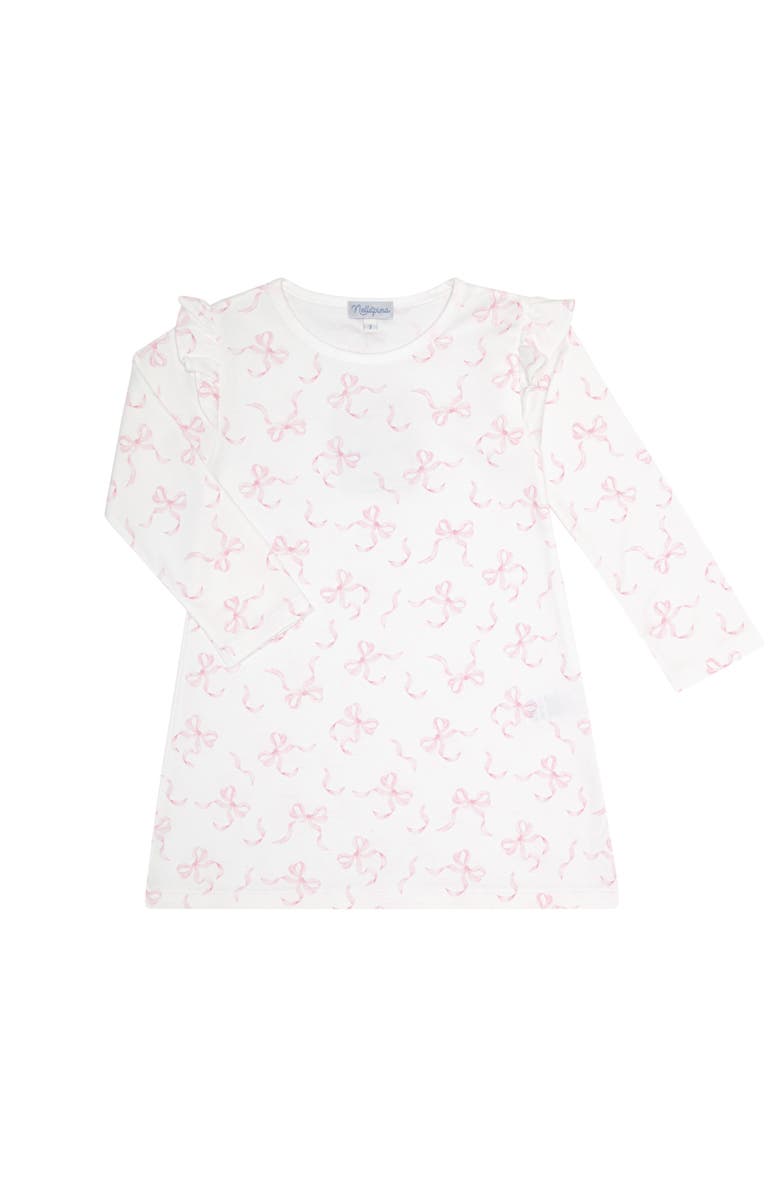 Nellapima Charming Bows Print Playtime Dress - Toddler & Little Kid, Main, color, Pink